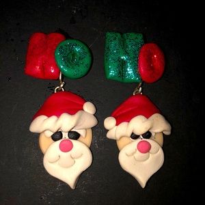 HoHo Santa Earrings